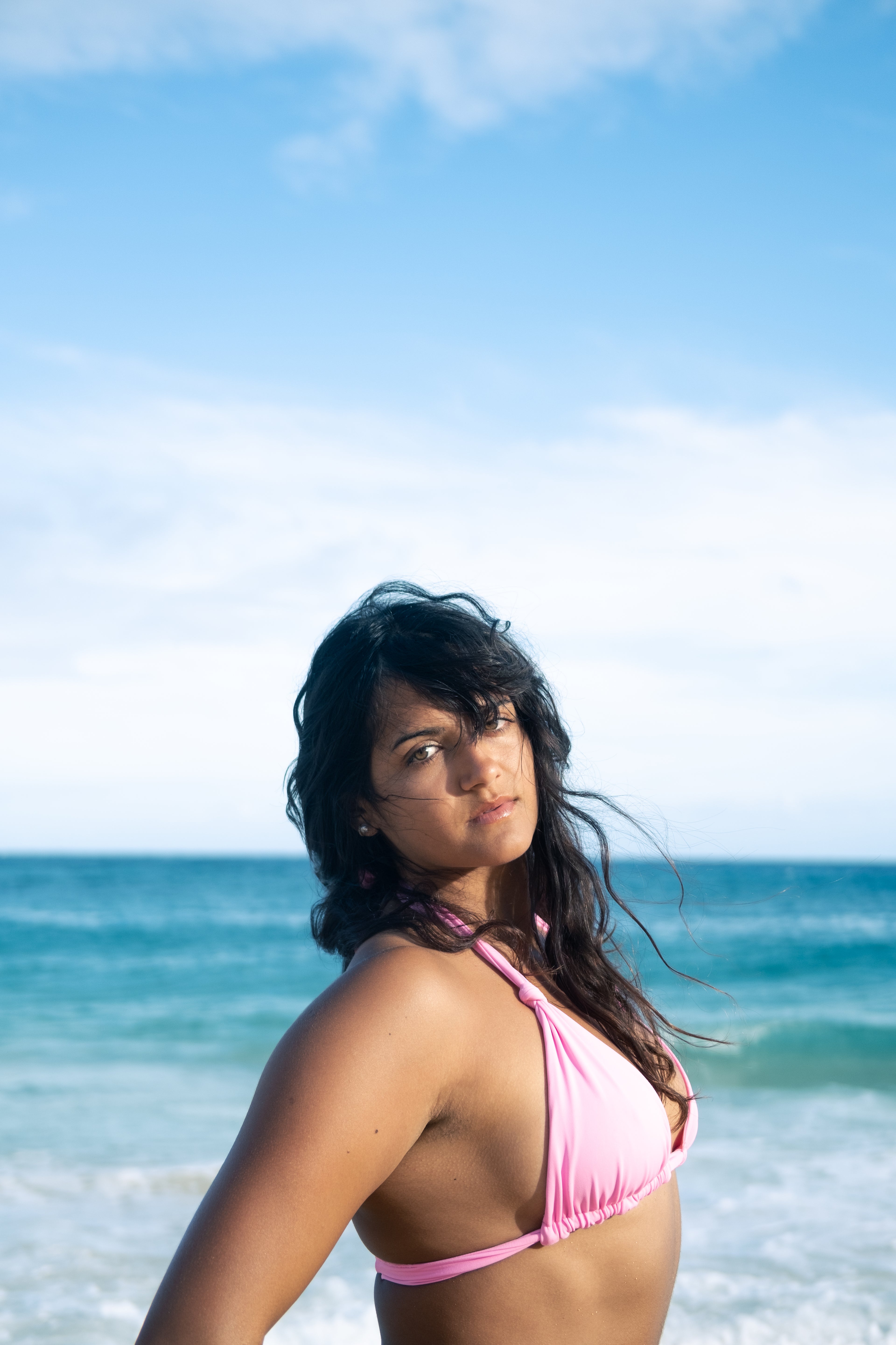 Plumeria Pink set -  Anuhea top and Aphrodite bottoms