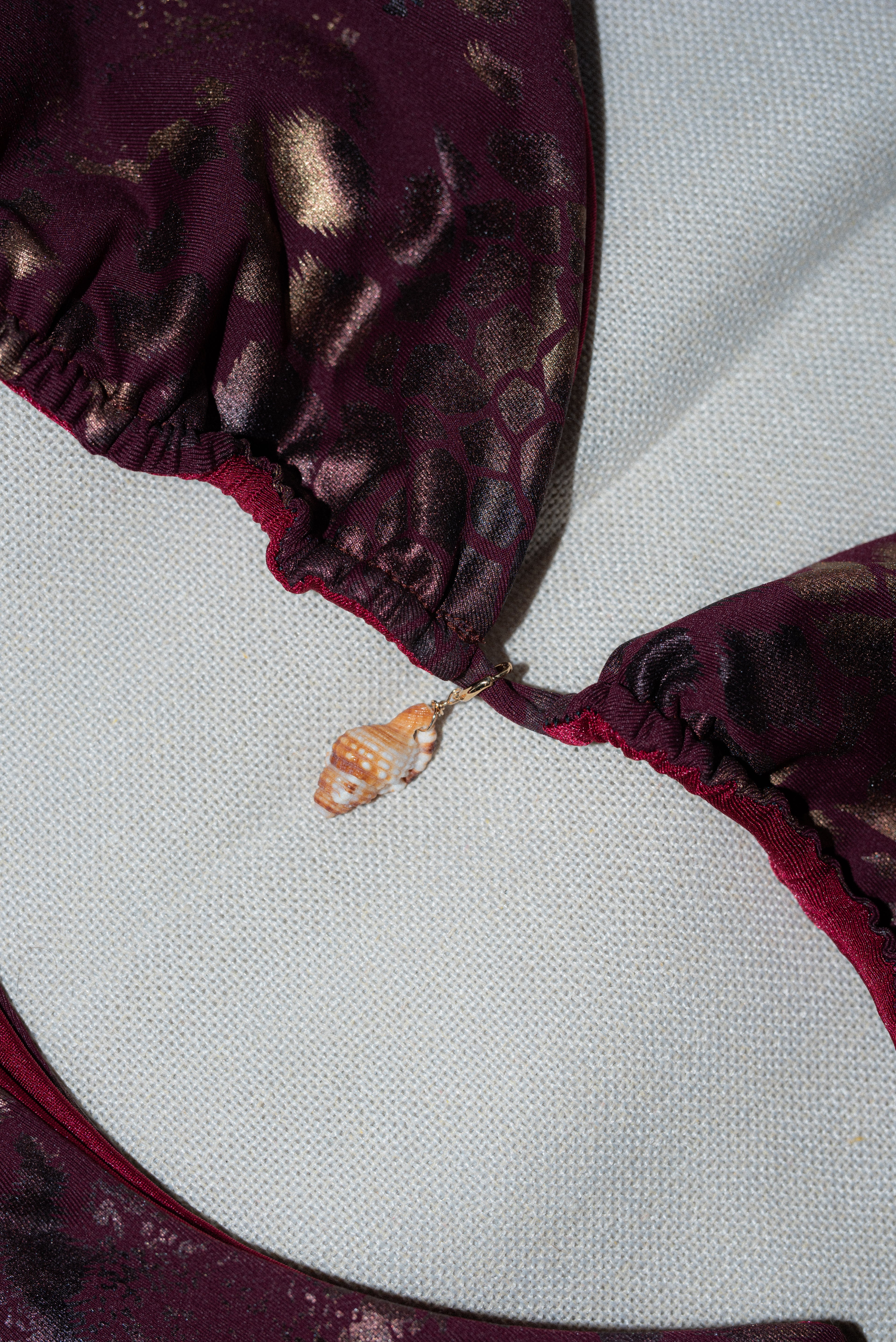 Electric Purple Seashell Set - L