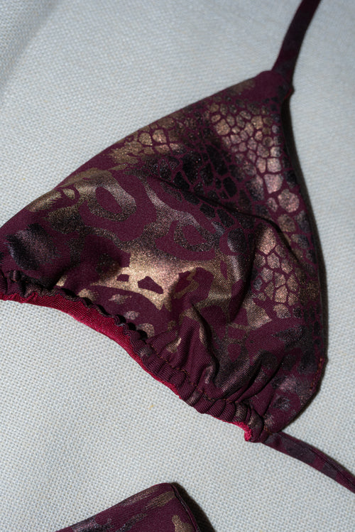 Electric Purple Seashell Set - L