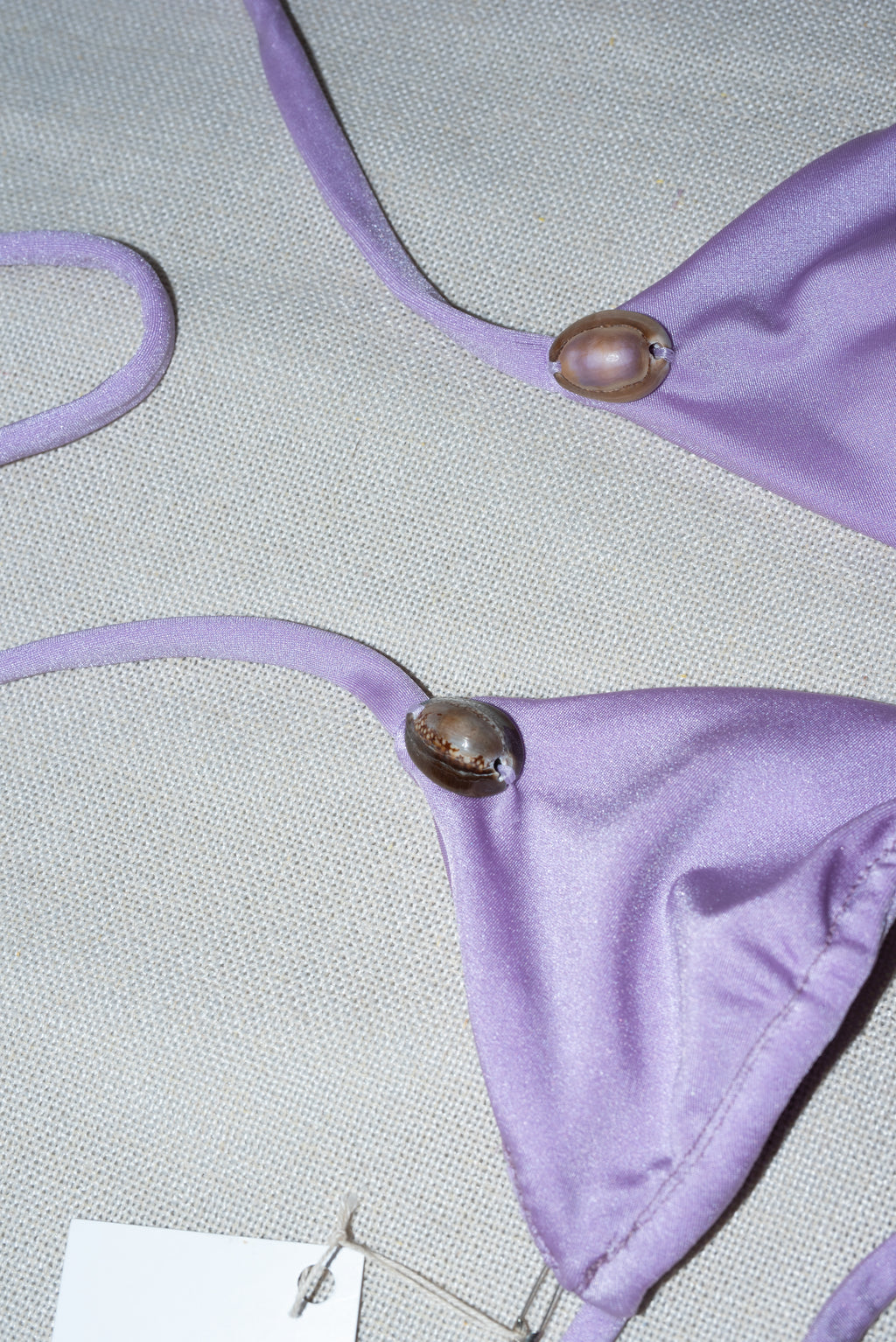 Lilac Bikini Seashell  Set- XXS top/ XS bottoms