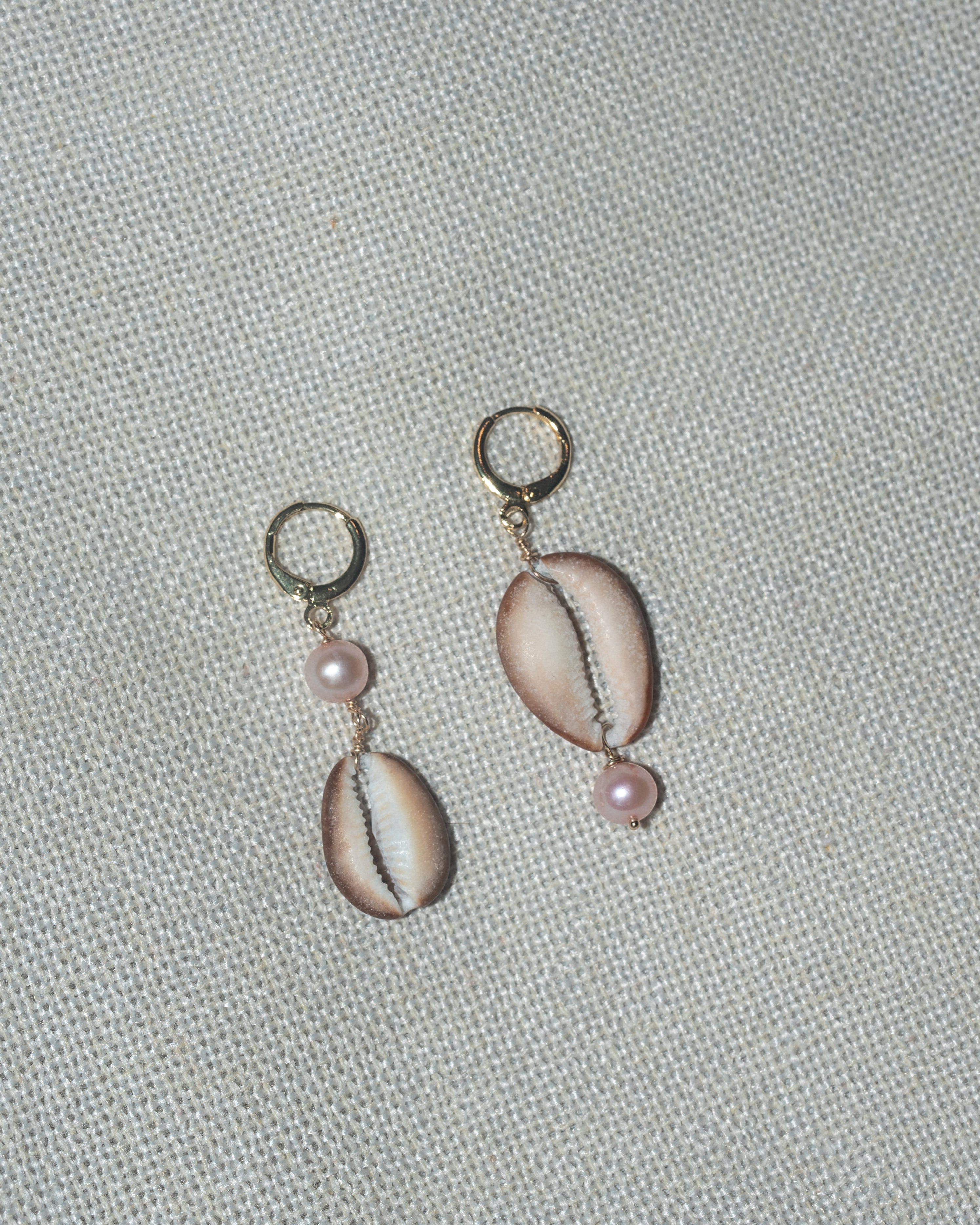 Hawaiian shell earrings