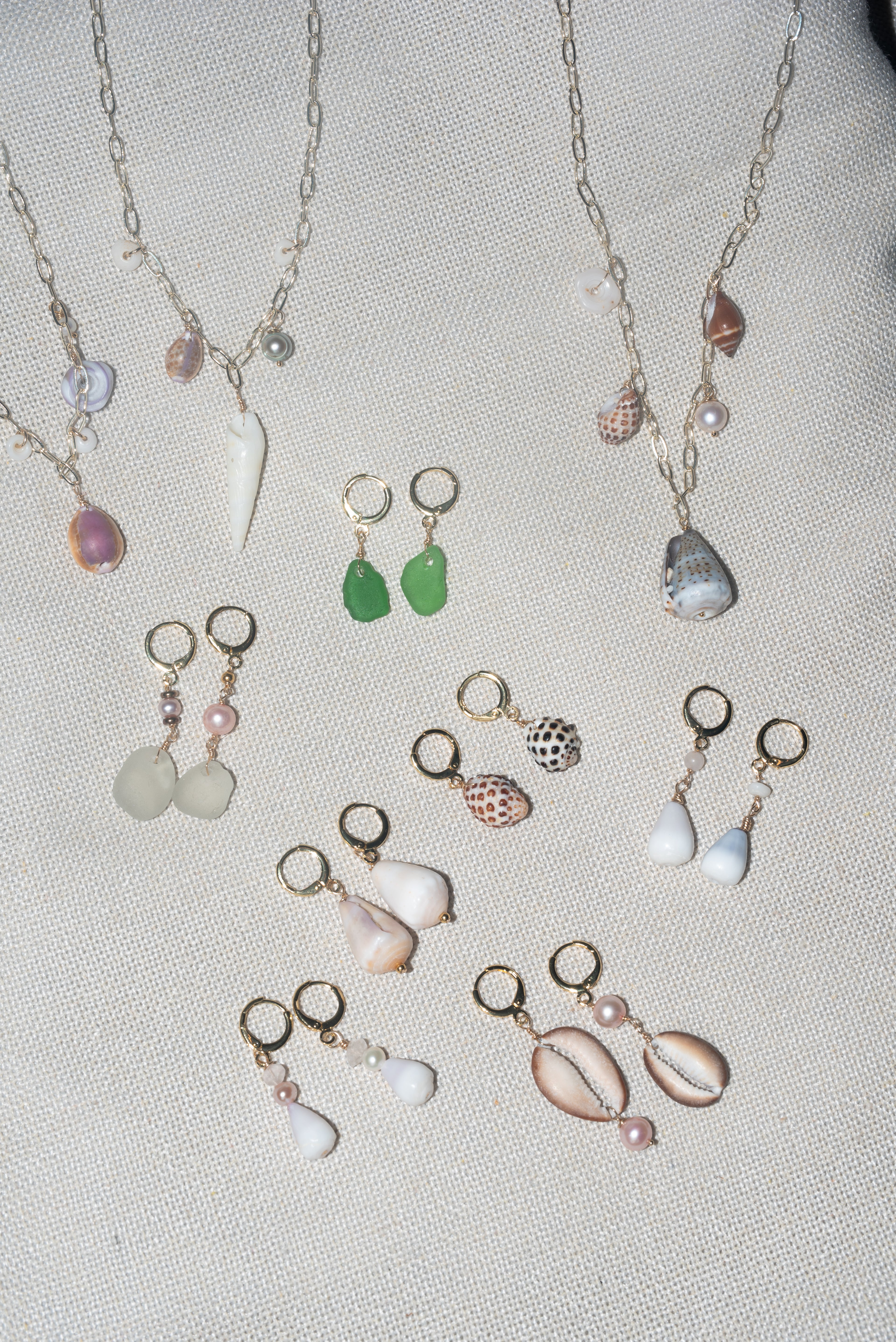 Hawaiian shell earrings